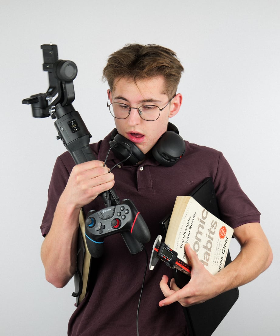 Blurred abstract visual